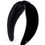 Adele Black 4cm Velvet