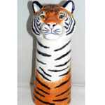 Tiger Flower Vase