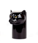 Black Panther Vase/ Utensil Pot