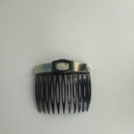 Alexander De Paris Hair Comb Black-Grey Vintage
