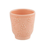 Coffee Cup Espresso Flora Pink Ceramic Small 100ml | 6x7 cm