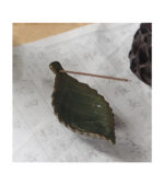 Incense Burner Bodhi Leaf 11.8×4.8cm - Image 2