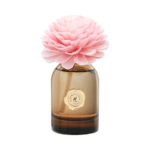 Hypno Casa  DIFFUSER 250 ML WITH FLOWER PINK ROSSO INTENSO - Image 2